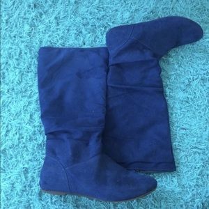 Blue winter Boots